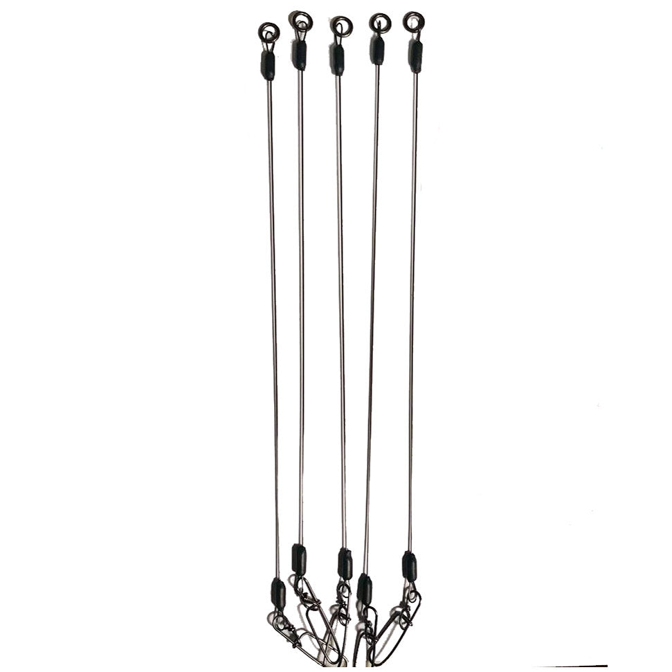 Trophy Time Titanium Leaders - 5 PACK