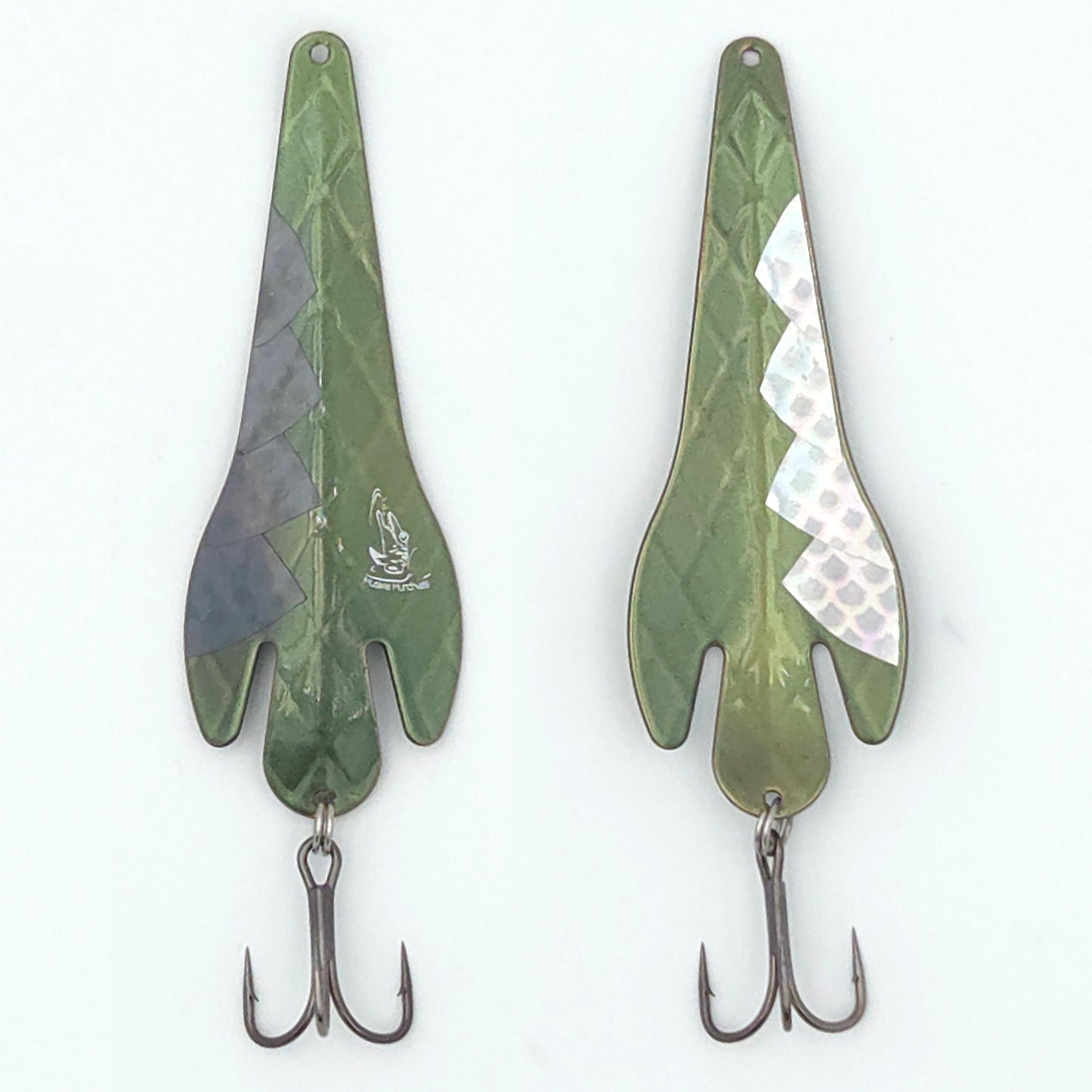 Ultra Custom Spoons - Silver Leaf - 5"