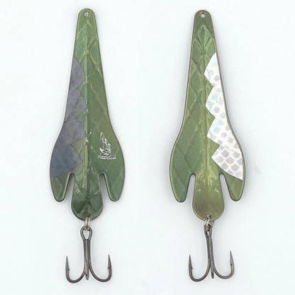 Ultra Custom Spoons - Silver Leaf - 5"