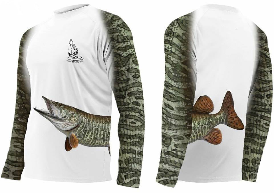 Muskie Munchies Wrap Around Muskie Long Sleeve U/V