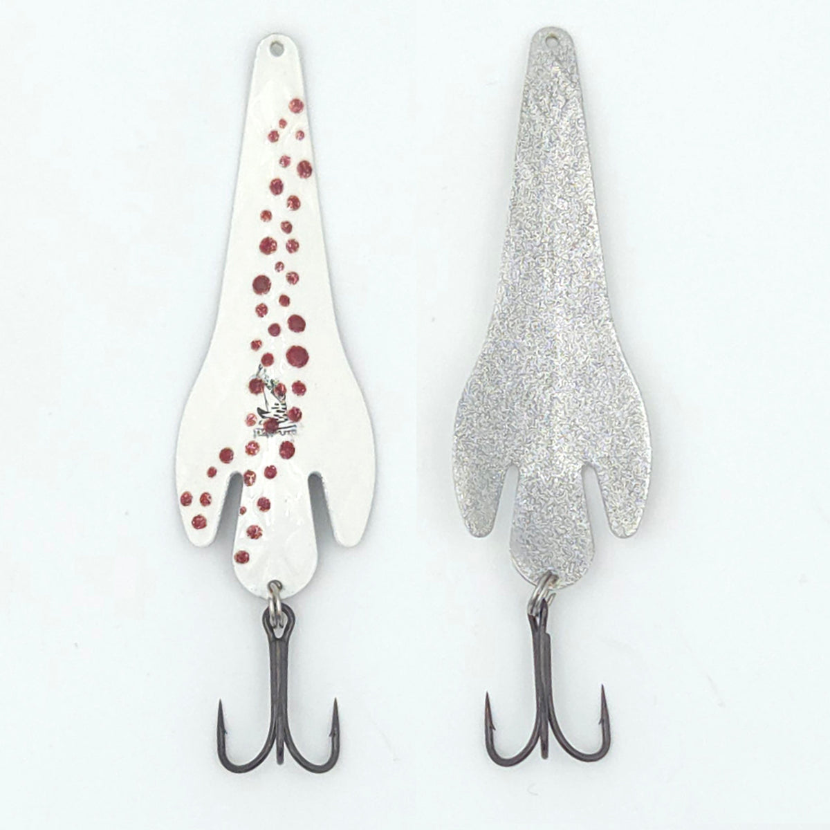 Ultra Custom Spoons - Silver Leaf - 5"