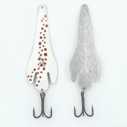 Ultra Custom Spoons - Silver Leaf - 5"