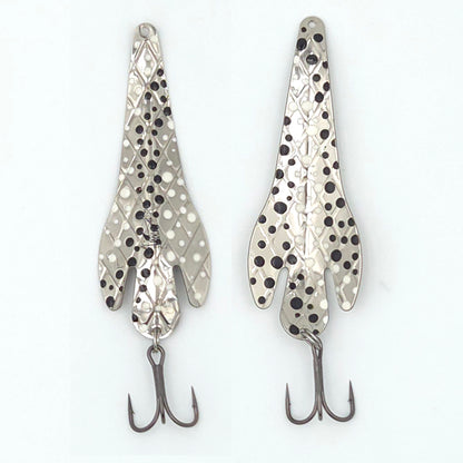 Ultra Custom Spoons - Silver Leaf - 5"